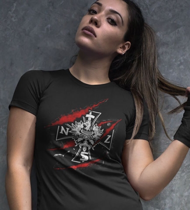 Koszulka damska termoaktywna NSZ ŻOŁNIERZE WYKLĘCI